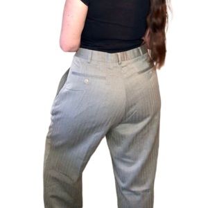 OLD MONEY Grey Herringbone 38x34 Business Casual Office to Night Out Pants